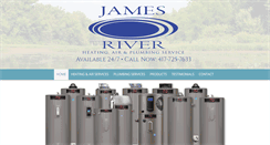 Desktop Screenshot of jamesriverservice.com